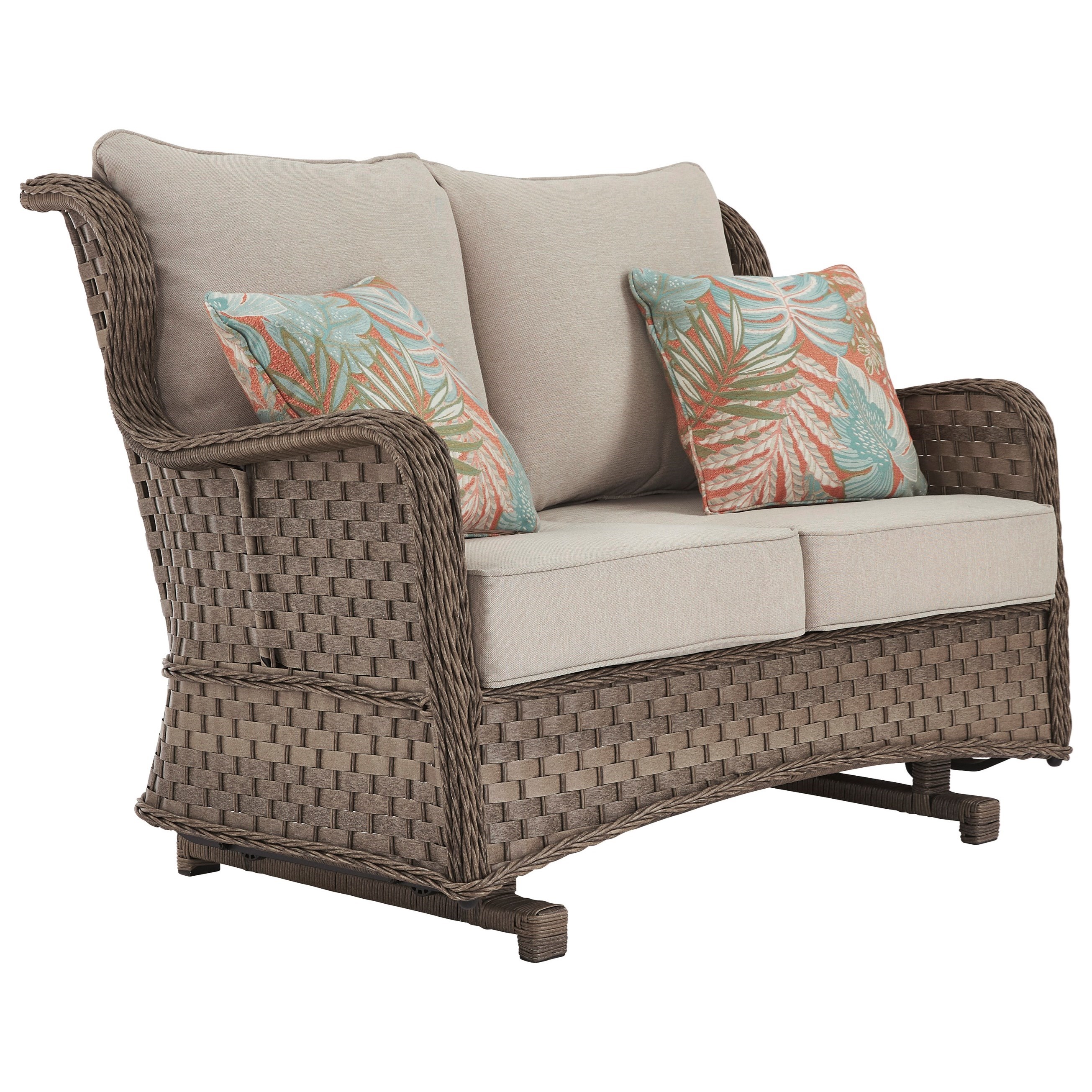 Jackson patio store loveseat glider